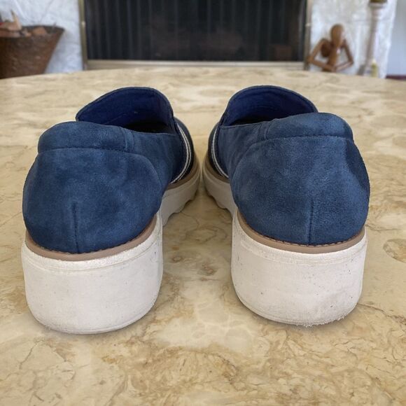 Clarks Ultimate Comfort Collection Leather Nautical Slip On Shoes - Picture 10 of 12